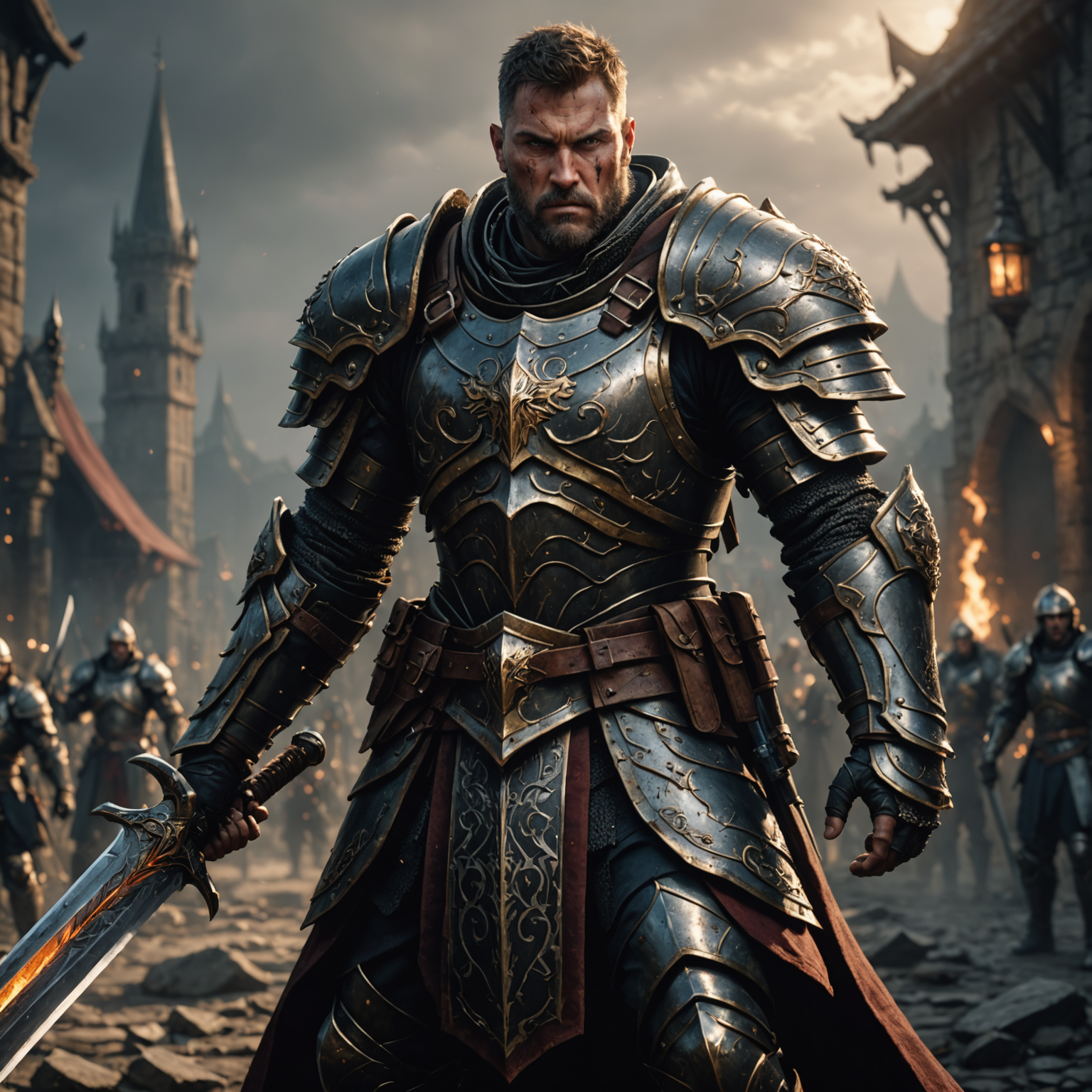 Elite Battle Warrior – Fantasy Character of Strength and Honor Elite Battle Warrior – Fantasy Character of Strength and Honor fantasy art