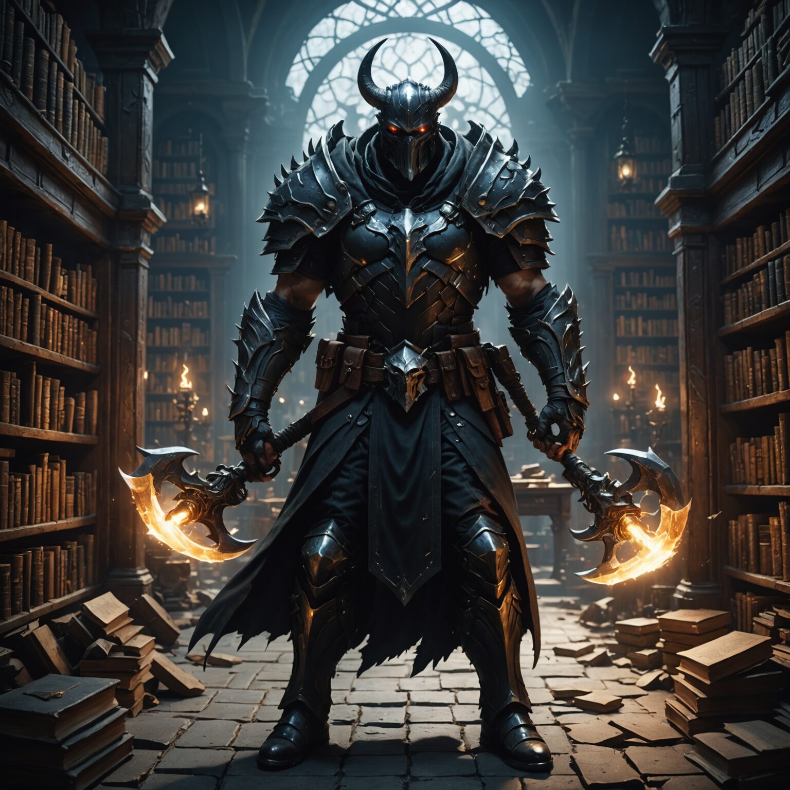 Shadowbound Hunter: The Brute of the Arcane Library Shadowbound Hunter: The Brute of the Arcane Library fantasy art