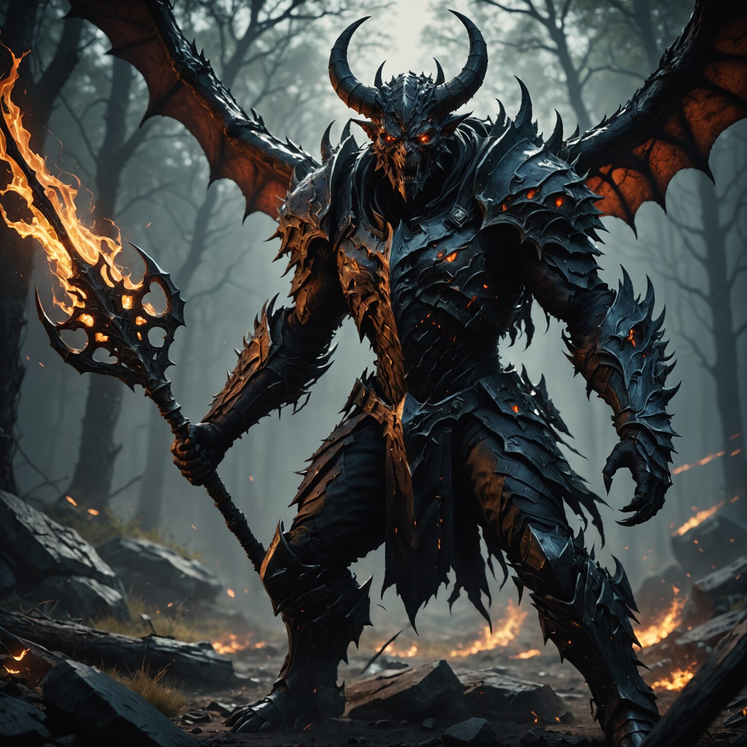The Shadow-Hunter: Master of the Battlefield fantasy art